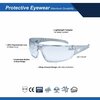 General Electric Safety Glasses, Clear Frame Lightweight, Anti-Fog GE114CAF